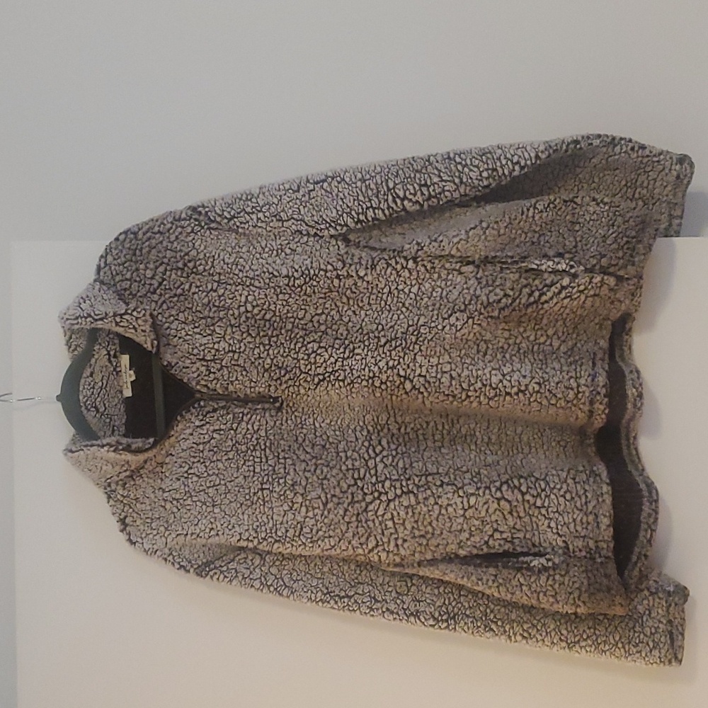 3/4 zip sherpa